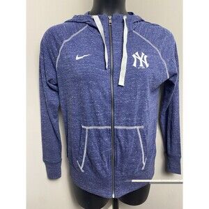 New York Yankees Hoodie MLB Baseball Nike Full Zip Sweatshirt Licensed MLB Large